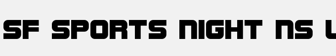 SF Sports Night NS Upright