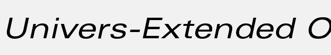 Univers-Extended Obl