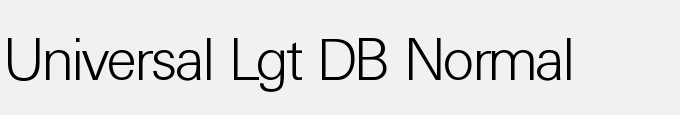 Universal Lgt DB Normal