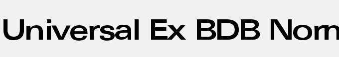 Universal Ex BDB Normal