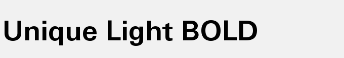 Unique Light BOLD