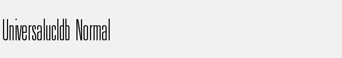 Universal UCLDB Normal