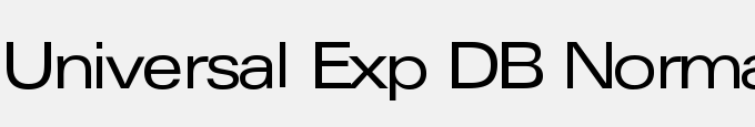 Universal Exp DB Normal