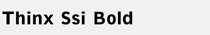 Thinx SSi Bold