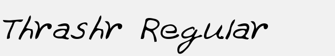 Thrashr Regular
