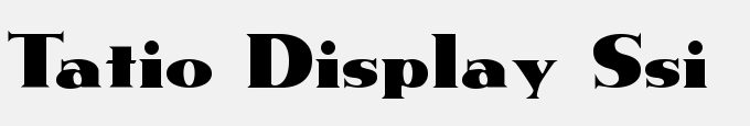 Tatio Display SSi