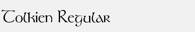 Tolkien Regular