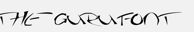 The Guru Font