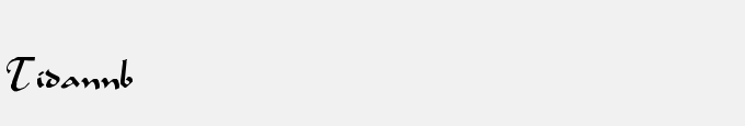 TIDANN Regular
