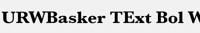 URWBasker TExt Bol Wid
