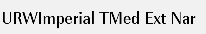 URWImperial TMed Ext Nar