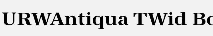URWAntiqua TWid Bold