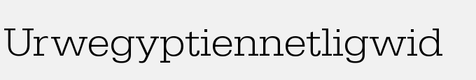 URWEgyptienne TLig Wid