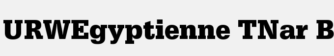 URWEgyptienne TNar Bold