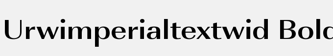 URWImperial TExt Wid Bold