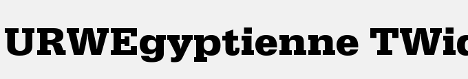 URWEgyptienne TWid Bold