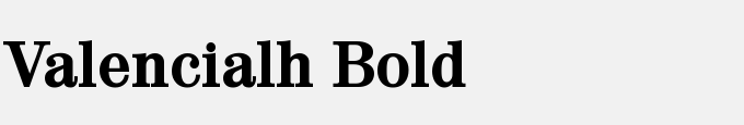 Valencia LH Bold