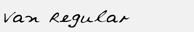 Van Regular