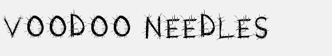 Voodoo Needles