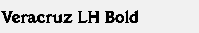 Veracruz LH Bold