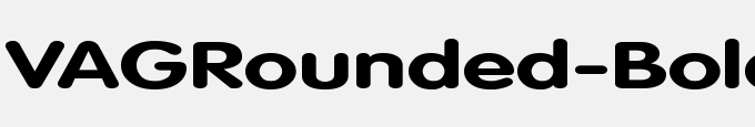 VAGRounded-Bold Ex