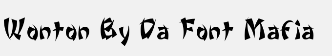 Wonton By Da Font Mafia