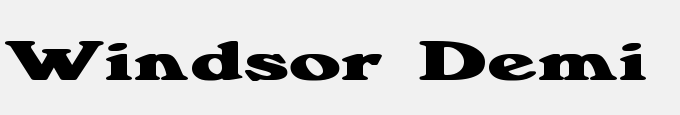 Windsor Demi.fog Ex Bold