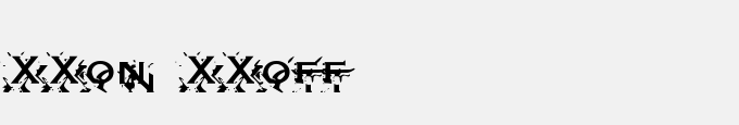 XXon XXoff