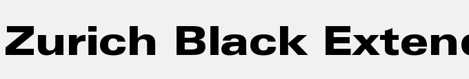 Zurich Black Extended BT