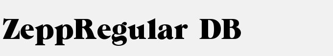 Zepp-Regular DB