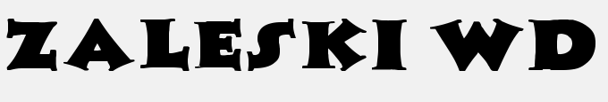 Zaleski Wd Bold