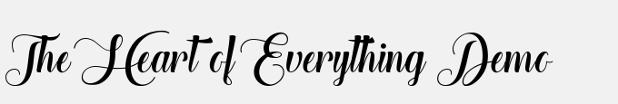 The Heart Of Everything Demo