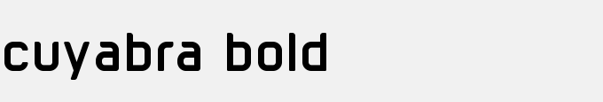 Cuyabra Bold