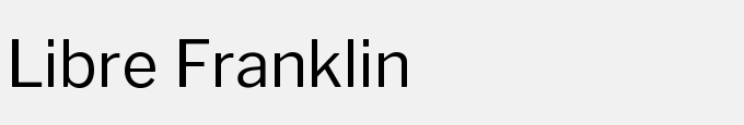 Libre Franklin
