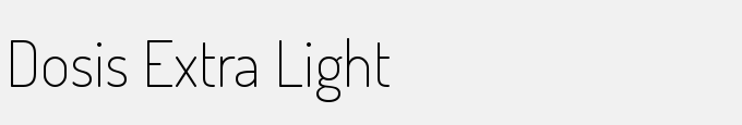 Dosis Extra Light