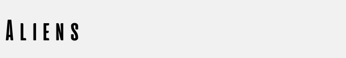 Aliens & Cows Bold