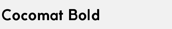 Cocomat Bold