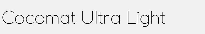 Cocomat Ultra Light
