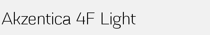 Akzentica 4F Light