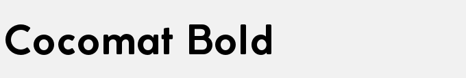 Cocomat Bold