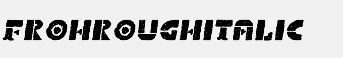 FROHROUGHITALIC