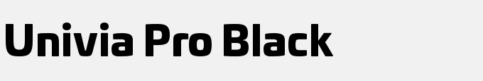 Univia Pro Black