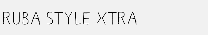 RUBA STYLE XTRA