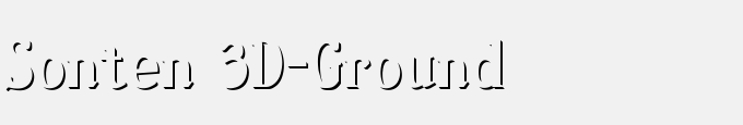 Sonten 3D-Ground