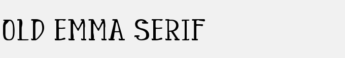 Old Emma Serif