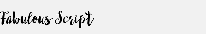 Fabulous Script