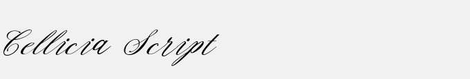 Cellicia Script