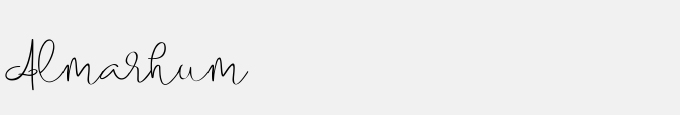 Almarhum