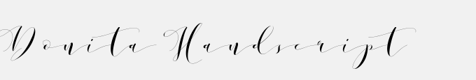 Donita Handscript
