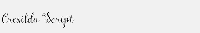 Cresilda Script